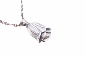 GEORG JENSEN ジョージジェンセン 2007 ネックレス ヘリテージコレクション シルバー 925 ブルーベル ユニセックス 良好 中古 38951