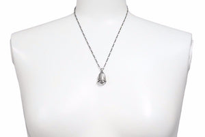 GEORG JENSEN ジョージジェンセン 2007 ネックレス ヘリテージコレクション シルバー 925 ブルーベル ユニセックス 良好 中古 38951