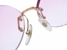 Load image into Gallery viewer, Christian Dior クリスチャンディオール サングラス レンズ ピンク ヴィンテージ ブラウン ゴールド ユニセックス 美品 38961 正規品