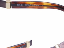 Load image into Gallery viewer, FENDI フェンディ サングラス メガネ ブラック ゴールド SL7127 ユニセックス 中古 38962