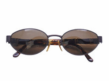Load image into Gallery viewer, FENDI フェンディ サングラス メガネ ブラック ゴールド SL7127 ユニセックス 中古 38962