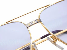 Load image into Gallery viewer, Cartier カルティエ 140 サントス ツーブリッジ ティアドロップ メガネ アイウェア ゴールド 62□14 美品 中古 38967