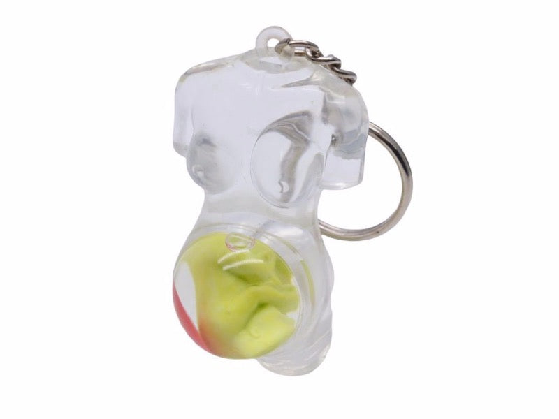 Supreme シュプリーム キーチェーン キーチャーム 17SS SUPREME Origins Keychain 2017ss 赤ちゃん 妊婦 ロゴ クリア 良好 N39040