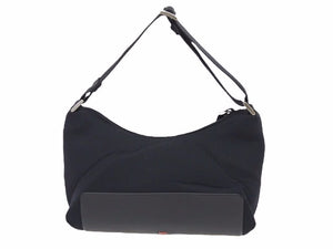 PRADA プラダ アクセサリー ポーチ セミ ショルダーバッグ リネアロッサ ブラック レディース 中古 39103