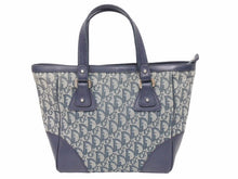 Load image into Gallery viewer, Christian Dior クリスチャンディオール ハンドバック トロッター ユニセックス ネイビー 中古 39124