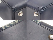 Load image into Gallery viewer, Christian Dior クリスチャンディオール ハンドバック トロッター ユニセックス ネイビー 中古 39124