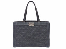 Load image into Gallery viewer, CHANEL シャネル ボーイシャネル デニム トートバッグ ハンドバッグ ヴィンテージ レディース 美品 39131 正規品