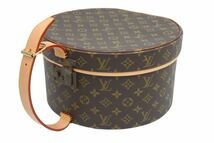 Load image into Gallery viewer, Louis Vuitton ルイヴィトン ボワット シャポー 30 帽子ケース 帽子用トランクケース M23624 モノグラム 美品 中古 39163
