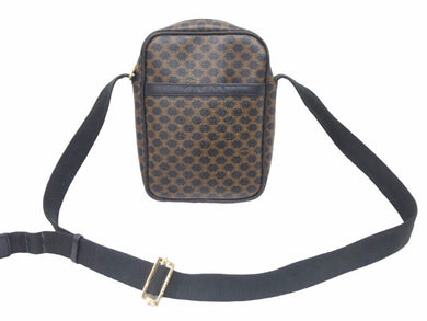 CELINE セリーヌ ショルダーバック マカダム ブラック ヴィンテージ ブラック 美品 39259