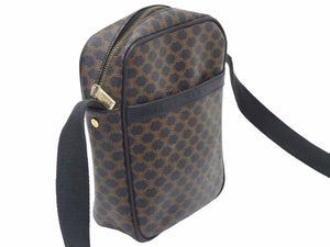 CELINE セリーヌ ショルダーバック マカダム ブラック ヴィンテージ ブラック 美品 39259