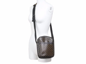 CELINE セリーヌ ショルダーバック マカダム ブラック ヴィンテージ ブラック 美品 39259
