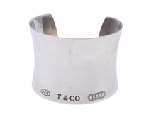 Load image into Gallery viewer, Tiffany &amp; Co ティファニ バングル ワイドバングル ナローバングル 1837 77.6gシルバー 925 レディース 美品 39262