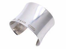 Load image into Gallery viewer, Tiffany &amp; Co ティファニ バングル ワイドバングル ナローバングル 1837 77.6gシルバー 925 レディース 美品 39262