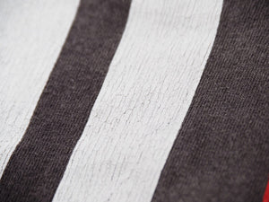 新品未使用品 Saiint Michael セントマイケル × VLONE 長袖Ｔシャツ ウォッシュ加工 ペイント割 チャコールグレー L 中古 39266