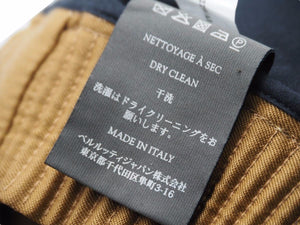 Berluti ベルルッティ パンツ スラックス スーツ チノパンツ ボトムス ウール ブラウン メンズ サイズ52 美品 39421