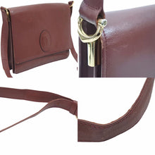 Load image into Gallery viewer, CARTIER カルティエ ショルダーバッグ マストライン ボルドー ゴールド金具 ユニセックス 中古 N39446
