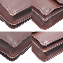 Load image into Gallery viewer, CARTIER カルティエ ショルダーバッグ マストライン ボルドー ゴールド金具 ユニセックス 中古 N39446