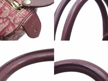 Load image into Gallery viewer, Christian Dior クリスチャンディオール トロッターボストンバッグ ボルドー ワインレッド ゴールド金具 レディース 中古 N39470