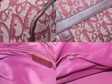 Load image into Gallery viewer, Christian Dior クリスチャンディオール トロッターボストンバッグ ボルドー ワインレッド ゴールド金具 レディース 中古 N39470
