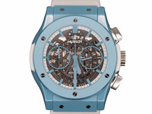Load image into Gallery viewer, 未使用 HUBLOT ウブロ クラシックフュージョン アエロフュージョン 525.EX.0129.RW.TMY21 世界限定77本 自動巻き 中古 39472