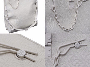 LOUIS VUITTON ルイヴィトン トートバッグ サックプラ トリヨンモノグラム レザー ホワイト ユニセックス 中古 N39474