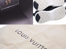 Load image into Gallery viewer, Louis Vuitton ルイヴィトン スニーカー アフターゲームライン ブラック ゴールド レディース サイズ38 中古 39573