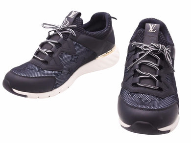Louis Vuitton ルイヴィトン スニーカー アフターゲームライン ブラック ゴールド レディース サイズ38 中古 39573