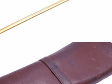 Load image into Gallery viewer, Cartier カルティエ サントス メガネ アイウェア ゴールド ボルドー 55 20 240 イタリア製 メンズ 中古 39601