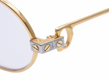 Load image into Gallery viewer, Cartier カルティエ サントス メガネ アイウェア ゴールド ボルドー 55 20 240 イタリア製 メンズ 中古 39601