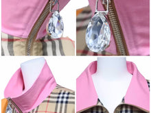 画像をギャラリービューアに読み込む, BURBERRY バーバリー ハーフジップ アノラック ノバチェック ティッシ期 パッチワークチェックシャツ コットン 美品 39692
