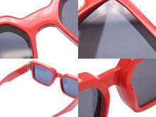 Load image into Gallery viewer, LOUIS VUITTON ルイヴィトン 1.1 MILLIONAIRES SUNGLASSES サングラス ミリオネア 眼鏡 赤 Z1169E アクセサリー 39724
