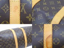 画像をギャラリービューアに読み込む, LOUIS VUITTON ルイヴィトン キーポル 45 ボストンバッグ M41428 モノグラム 旅行 美品 中古 39763