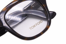 Load image into Gallery viewer, TOM FORD トムフォード メガネ フレーム TF5473 052 49 レギュラーフィット ウェリントン型 度なし 伊達 ユニセックス 美品 39774