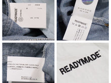 Load image into Gallery viewer, 世界20本 READYMADE×MURAKAMI TAKASHI レディメイド×村上隆 フラワーパッチデニムパンツ RE-CO-BL-TK-00-03 メンズ 未使用 N39826