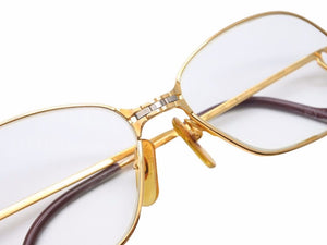 Cartier カルティエ メガネ ヴィンテージ SERIE LIMITEE ゴールド 135 メンズ 中古 39847
