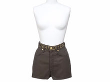 Load image into Gallery viewer, FENDI フェンディ ヴィンテージ ショートパンツ ブラウン サイズ40 レディース 良好 39883 正規品