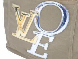 Louis Vuitton ルイヴィトン ラブコレクションラブ トートバッグPM カーキ M95469 カーキ キャンバス ユニセックス 中古 39889