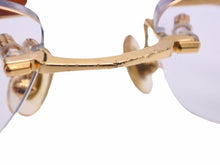 Load image into Gallery viewer, CARTIER カルティエ メガネ アイウェア Cデコ ヴィンテージ ゴールド ユニセックス 中古 39901
