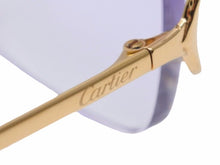 Load image into Gallery viewer, CARTIER カルティエ メガネ アイウェア Cデコ ヴィンテージ ゴールド ユニセックス 中古 39901