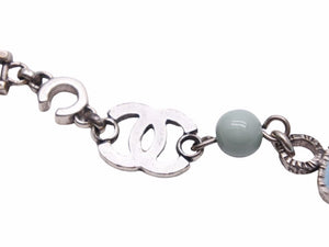 CHANEL シャネル ロゴ ネックレス グリポア ココマーク アクセサリー 06C ユニセックス 美品 39902