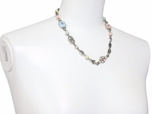 CHANEL シャネル ロゴ ネックレス グリポア ココマーク アクセサリー 06C ユニセックス 美品 39902