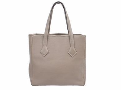 HERMES エルメス ヴィクトリアカバス 32 エトゥープ トリヨンクレマンス □J刻 トートバッグ ユニセックス 美品 39915