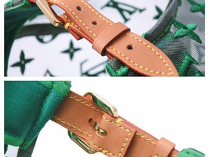 新品同様 Louis Vuitton ルイヴィトン モノグラム キャスケット メッシュ キャップ グリーン LV 21FW サイズ58 39921