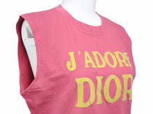 画像をギャラリービューアに読み込む, Christian Dior クリスチャンディオール ジャディオール タンクトップ ノースリーブ ワインレッド 39958
