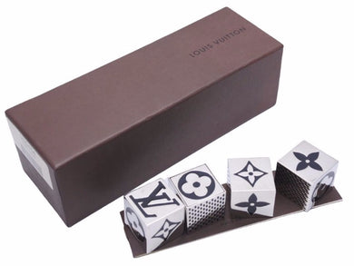 LOUIS VUITTON ルイヴィトン DICE SS シルバー 雑貨 ユニセックス キューブゲーム サイコロ ユニセックス 美品 39980