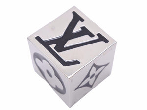 LOUIS VUITTON ルイヴィトン DICE SS シルバー 雑貨 ユニセックス キューブゲーム サイコロ ユニセックス 美品 39980
