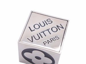 LOUIS VUITTON ルイヴィトン DICE SS シルバー 雑貨 ユニセックス キューブゲーム サイコロ ユニセックス 美品 39980