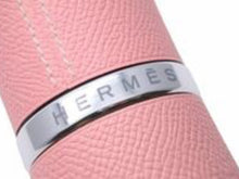 画像をギャラリービューアに読み込む, HERMES エルメス スプレーボトル 香水 ケース 持ち歩き 詰め替え アトマイザーボトル エプソン ピンク シルバー 金具 ユニセックス