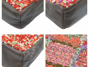 CHANEL シャネル ガールシャネル 15SS 21番台 ココマーク ショルダー レザー ツイード ピンク マルチカラー 美品 40048