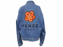 Load image into Gallery viewer, 22SS KENZO ケンゾー ボケフラワーデニムトラッカージャケット NIGO FC55DV301CEI メンズ サイズL 美品 N40053